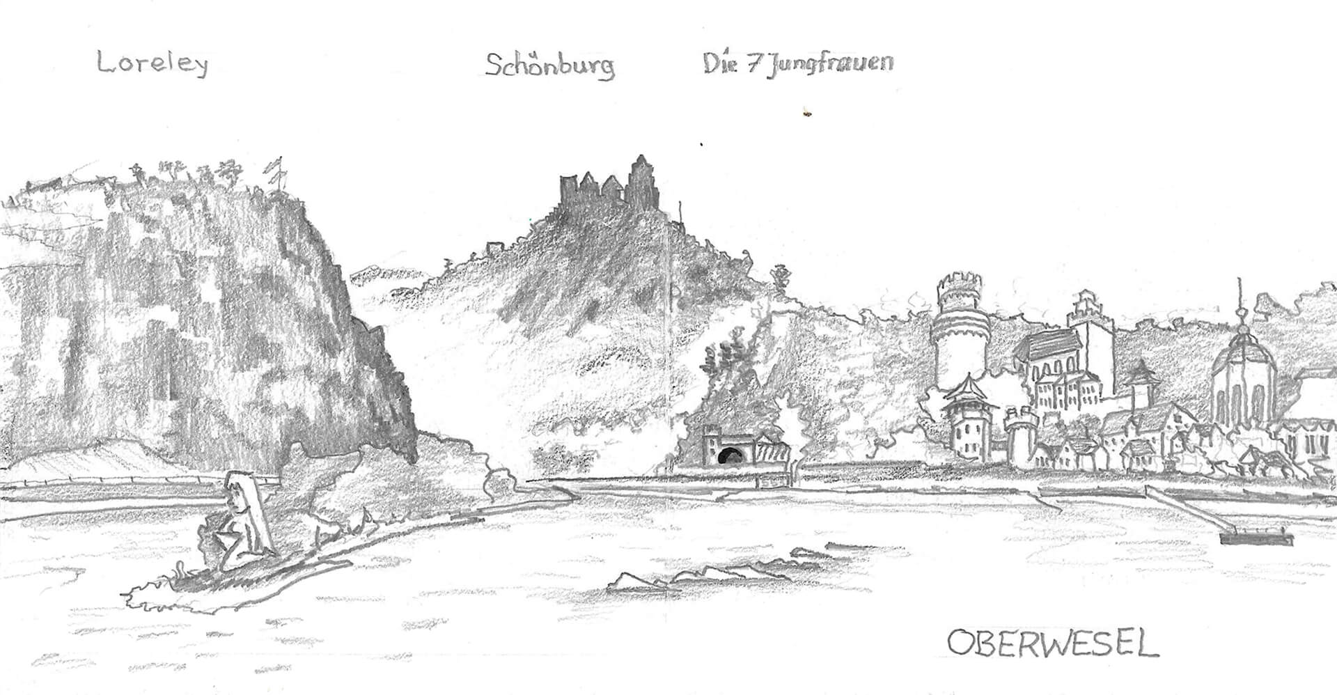Rheinfahrt Lorelei Oberwesel